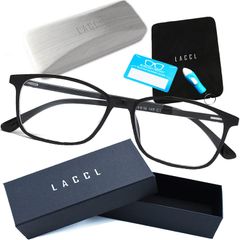 【人気商品】001 度なし クリアレンズ レディース メンズ 伊達眼鏡 14グラム 超軽量 メガネ ブルーライトカット ラクル LACCL