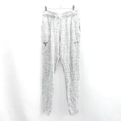 ◇ Θ UNDER ARMOUR アンダーアーマー ウエストゴム 総柄 ロゴプリント スウェットパンツ サイズＭ グレー系 レディース E  【1503050001076】