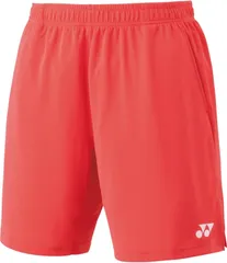 【新品・5営業日で発送】YONEX ヨネックス メンズニットハーフパンツ (15170) 色 : パールレッド サイズ : O 