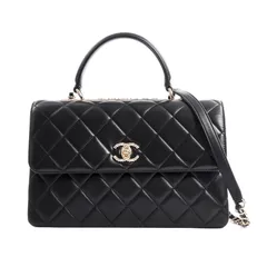 CHANEL❣️トレンディCC❣️トップハンドル✨ハンドバッグ✨チェ―ンバッグ レア☆CHANEL Trendy CC トップハンドル フラップ ハンドバッグ