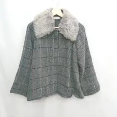 ◇ ⊇ axes femme アクシーズファム 柄あり 長袖 チェスターコート サイズM グレー系 レディース E  【1505130013238】