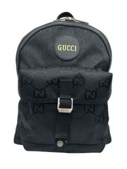 極美品 グッチ GUCCI グッチ オフ ザ グリッド バックパック デイバッグ GGナイロン リュック ナイロン ブラック 644992 レディース ♯0210010000
