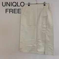 MU0316 【送料無料】　UNIQLO ユニクロ　ジルサンダー　コットンリネンラップスカート　オフホワイト　レディース　FREE SIZE  春　夏　秋