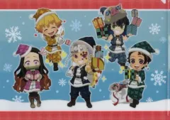 【中古】クリアファイル 集合 A4クリアファイル 「鬼滅の刃×ufotable cafe クリスマスイベント2021」