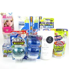 花王 ライオン他 トイレ バス洗浄剤等 9点セット 未使用 ダメージ有 まとめて 大量 日用品 レディース 【中古】