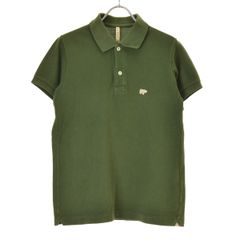美品・日本製】scye basics 鹿の子ポロシャツ ダークグリーン - メルカリ