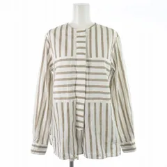 cyclas シクラススカラップフリルカラーブラウス34 白ホワイト