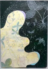 \"Lucky Butterfly\" 絵画原画 アクリル画テクスチャーアート Lucky Butterfly 絵画原画 アクリル画テクスチャーアート