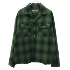 超希少 50s ペンドルトン バージンウール オープンカラーシャツ グリーン M PENDLETON - PENDLETON / ペンドルトン | 1950s～ vintage