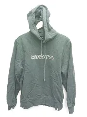 ◇ ⊇ HIPANDA ハイパンダ スウェット 長袖 プルオーバーパーカー サイズM ブラック レディース メンズ E  【1505290024815】