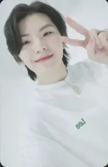 【中古】コレクションカード(男性) SEVENTEEN/WOOZI(ウジ)/裏面白/雑誌「[GOING] Magazine Vol.2」封入フォトカード