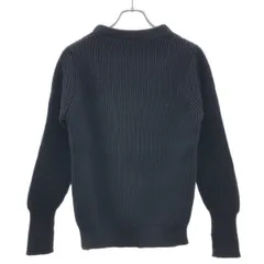 ANDERSEN-ANDERSEN アンデルセンアンデルセン ウールニットセーター  ネイビー XXSのサムネイル