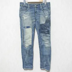 POLO RALPH LAUREN ラルフローレン ダメージ加工 デニムパンツ 中古・古着通販】POLO RALPH LAUREN (ポロ・ラルフローレン