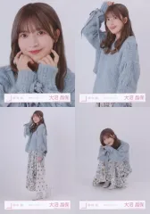 【中古】生写真(乃木坂46) ◇大沼晶保/櫻坂46ランダム生写真【カラーニットコーデ】 4種コンプリートセット