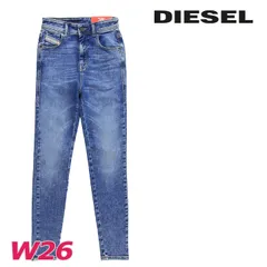 新品・未使用 ディーゼル DIESEL [W26L32] ジーンズ デニム パンツ レディース ヴィンテージウォッシュ加工 ハイウエスト ストレッチ スーパースキニー 1984