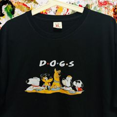 DOGS リプリント Tシャツ 半袖 メンズ 新品 スヌーピー プルート スヌーピー プルート グーフィー オーディ マックス ブライアン スクービードゥー ドロッピー ハックルベリー ジョーカーズワイルド スパイク スティッチのスパーキー アグリー・ドッグ