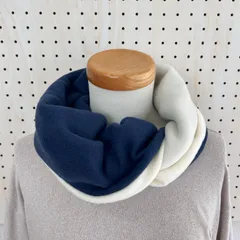 ＃35 ふわもこ　スヌード✳︎バイカラー