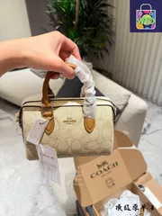 【今日特価】Coach Rowan ミニボストンバッグ 2025 New Model-WT0輸入