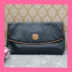 《 CELINE 》　セリーヌ　クラッチバッグ　セカンドバッグ　ポーチ　オールドセリーヌ　本革　ブラック　ユニセックス　送料無料・匿名配送・最短即日発送いたします！　1257