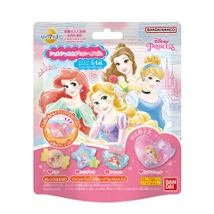 【新品】びっくらたまご ディズニープリンセス シャカシャカカプセルヘアゴム 入浴剤 バスボム バスボール 1個