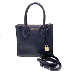 【中古】MICHAEL KORS マイケル コース ロゴ 2way レザー ハンド ショルダー バッグ eY07119A