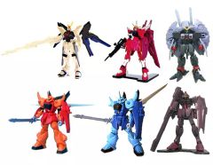 [중고] 식완 트레이딩 피규어 전 6종 세트 [기동전사 건담 SEED DESTINY GFLEX phase-4]
