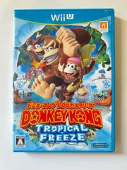 B-9　Nintendo/任天堂　Wii U　ソフト　ドンキーコング　トロピカルフリーズ　ゲームソフト　ケース付き