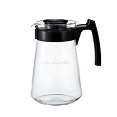 【迅速発送】HARIO(ハリオ) ペガサス サーバー 1000 電子レンジ対応 1000ml 2~8杯用 ブラック 日本製 PES-03-B