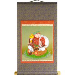 紫雲　大黒様掛軸　H95 g2Y2n7GV2fiYtbXoCzoJLY.jpg@jpg