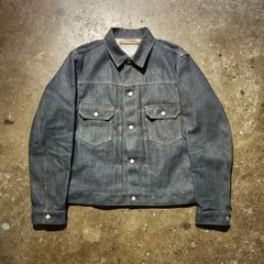 SCYE BASICS 23ss Selvedge Denim Pivot Sleeve Trucker Jacket 40 サイベーシックス セルビッジデニムピボットスリーブトラッカージャケット 5723-61529