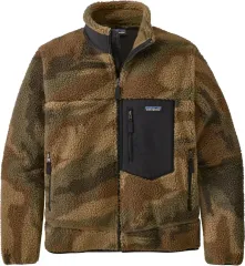 XL patagonia(パタゴニア) レトロ X フリース ジャケット カモフラ