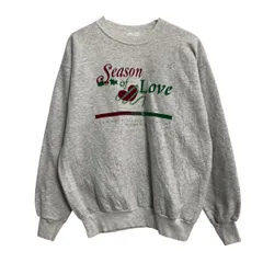 Hanes プリントスウェット トレーナー ヘインズ M ホワイト プルオーバー 裏起毛 古着卸 アメリカ仕入 a611-6909のサムネイル