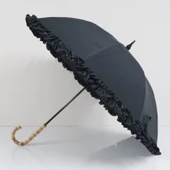 サンバリア100 フリル付き 折りたたみ 晴雨兼用傘 Sサイズ フリル / | 完全遮光日傘｜サンバリア100