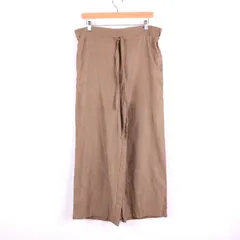 カスタネ ワイドパンツ 大きいサイズ ボトムス レディース Fサイズ ブラウン系 KASTANE 【中古】