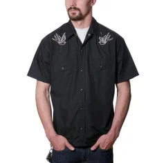 ステディ クロージング 半袖 ウェスタン シャツ Spallow Steady Clothing 半袖シャツ