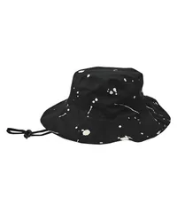 [キウ] UV&RAIN パッカブルサファリハット 2ND UV&RAIN PACKABLE SAFARI HAT 2ND 防水 撥水 帽子 UVカット 晴雨兼用 パッカブル あご紐 おしゃれ ユニセックス メンズ レディース 男女兼 [スプラッシュブラック]