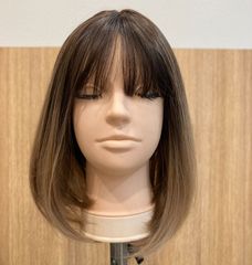 プロがカットしたボブウィッグ　耐熱人工毛