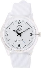 [シチズン Q&Q] 腕時計 アナログ スマイルソーラー 防水 ウレタンベルト RP10-001 メンズ ホワイト