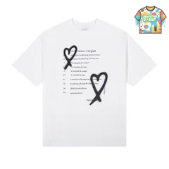 【今日WTO】Maison Margiela メゾン・マルジェラ MM6 愛心字母半袖 T シャツ-KC29