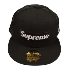 Supreme ブラック メッシュキャップ 7 1/2 vectorpremium_167-102507110031