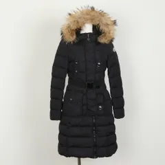 極上美品】MONCLER CHOUETTE ゴートファーカラーダウンコート