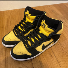 ナイキ　ダンクハイ　メイズアンドブラック　26.5cm DUNK HI