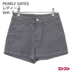 PEARLY GATES パーリーゲイツ ショートパンツ Sブラックグレーゴルフ