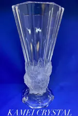 Lalique ラリック エルムノンヴィル 花瓶 フラワーベース レア 古がん堂「ラリック スワロフスキー 入荷いたしました」 | 古