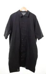 ワイズ Y's 半袖シャツドレス 黒 YG-D85-003 ワンピース ブラック 1 103LT-22