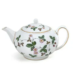 ウェッジウッド ワイルドストロベリー ティーポット 146 Lサイズ ギフト 結婚祝い プレゼント 贈り物