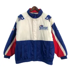 NFL ニューイングランド・ペイトリオッツ 中綿 ナイロン スタジアムジャケット プロチーム マルチカラー (メンズ XL) 中古 古着 S5990