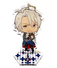 【中古】キーホルダー・マスコット(キャラクター) 八乙女楽 「アイドリッシュセブン×animatecafe トレーディングアクリルスタンドキーホルダー 見据えて、未来だけ ver.」