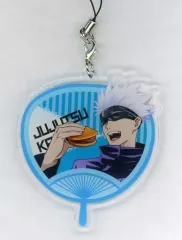 【中古】雑貨 五条悟(買い食いver.) うちわ風アクリルチャーム 「呪術廻戦×セガ プライズキャンペーン」 セガ限定