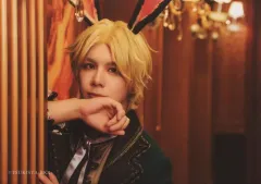 【中古】生写真(男性) 上仁樹(皐月葵)/横型・バストアップ・キャラクターショット/2.5次元ダンスライブ「ツキウタ。」ステージ第14幕「Rabbits Kingdom Resurrection」ブロマイド